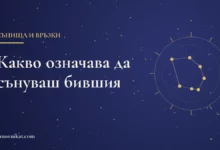 Заглавна карта: Какво означава да сънуваш бившия