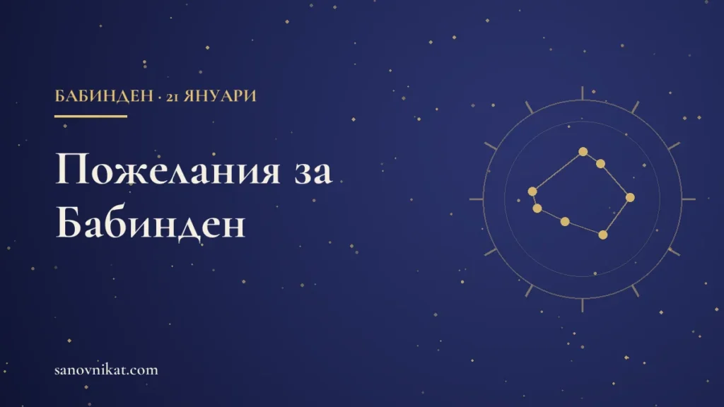 Пожелания за Бабинден